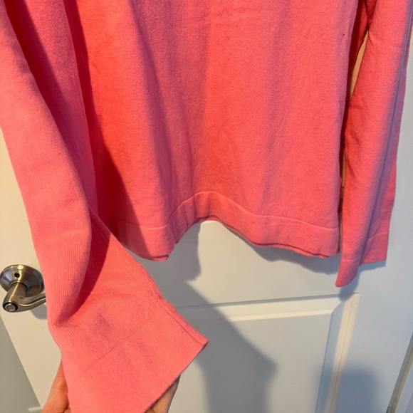 NWT J. Crew Teddie Pink Crewneck Long Sleeve Sweater | XL - Picture 3 of 5